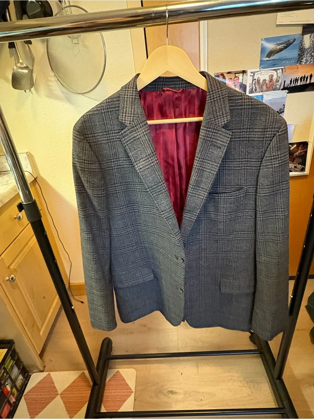 Lot of Two (2) Size 44R Men’s Blazers, Ben Sherman and Paisley & Gray